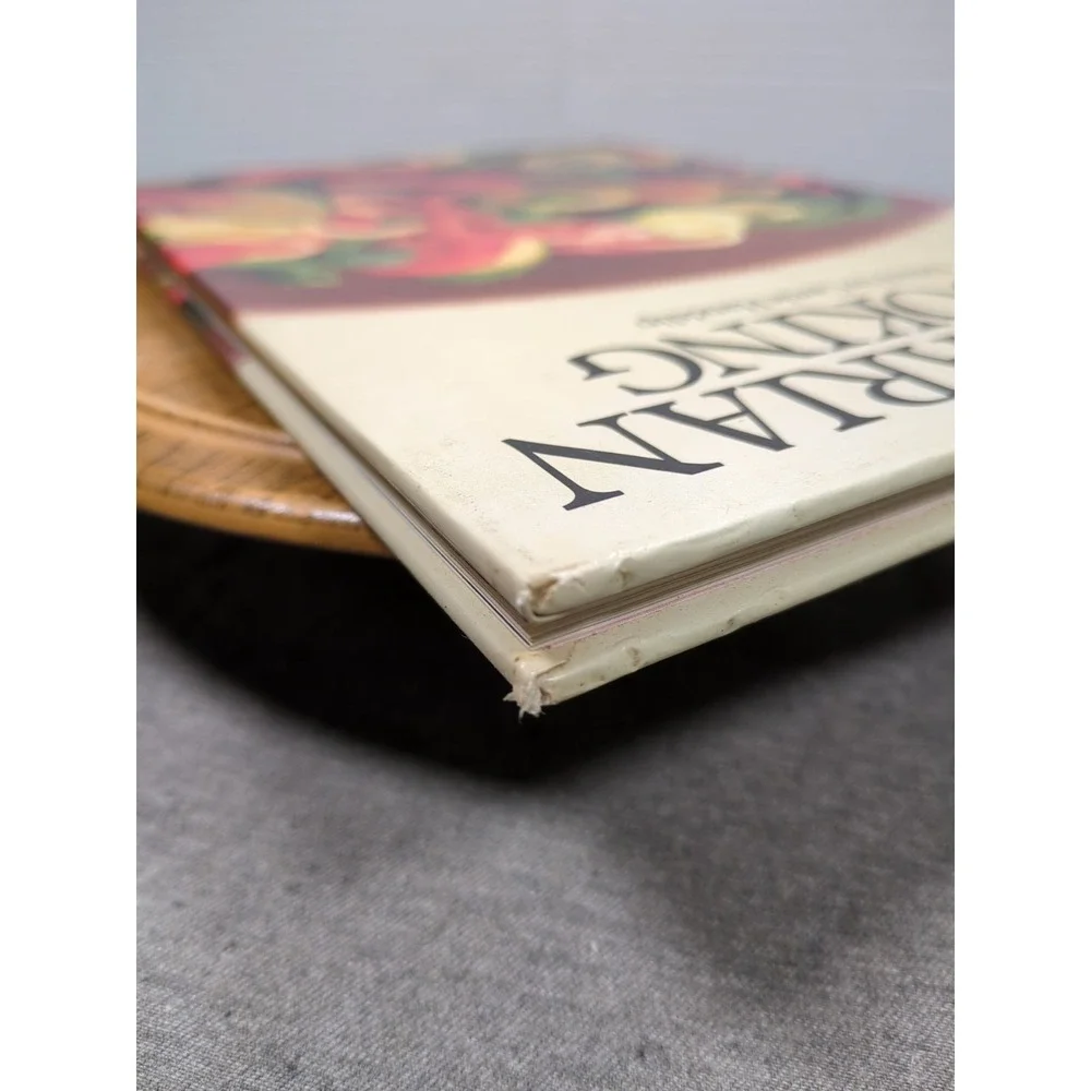 1980 Vegetarian Cooking Carole Handslip VTG‎ Hardcover 1st Edition Cookbook